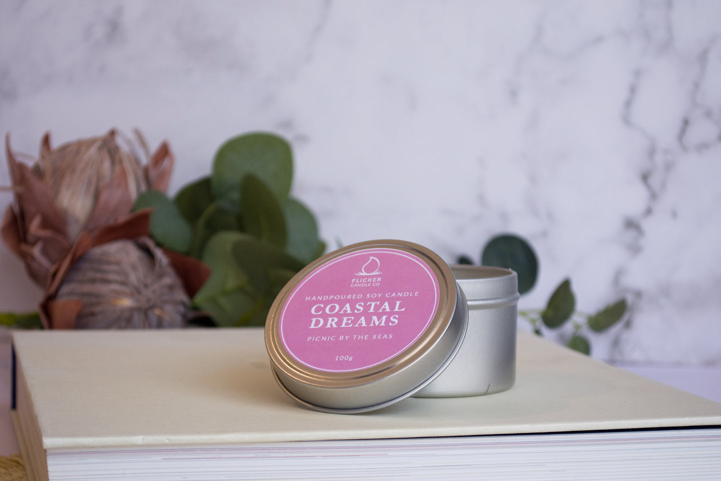 Coastal Dreams Tin Candle