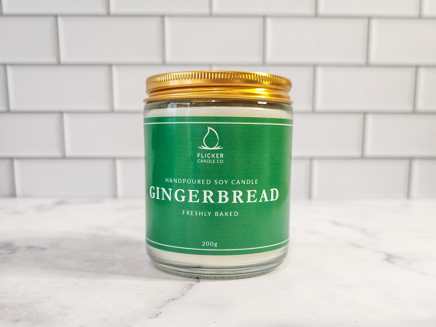 Gingerbread Candle