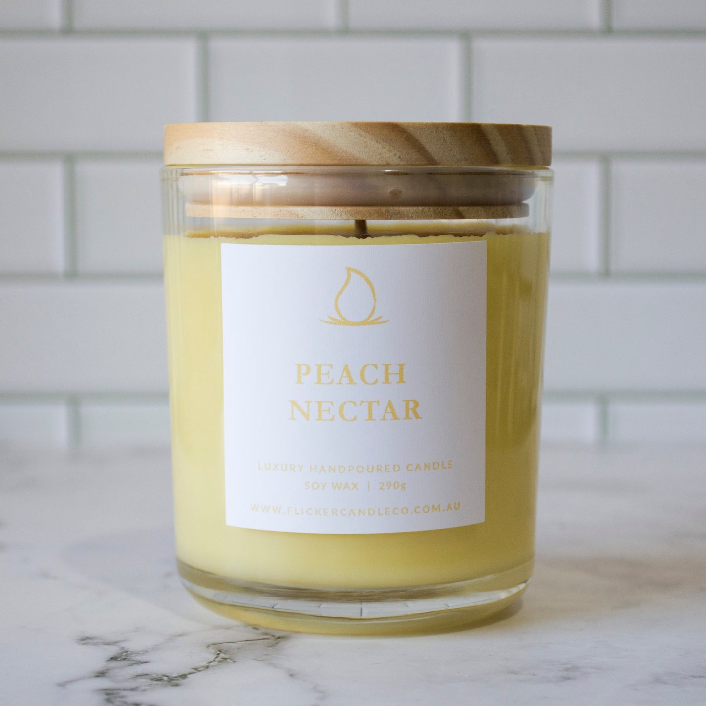 Seasonal Peach Nectar Candle