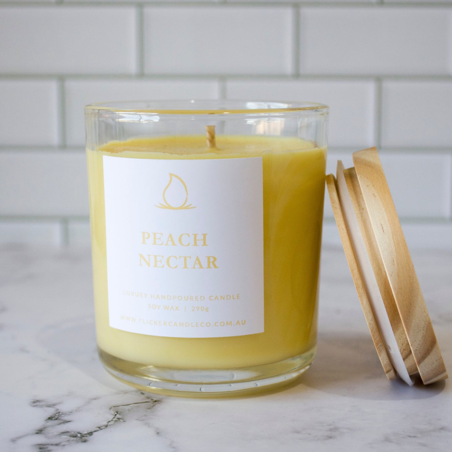 Seasonal Peach Nectar Candle