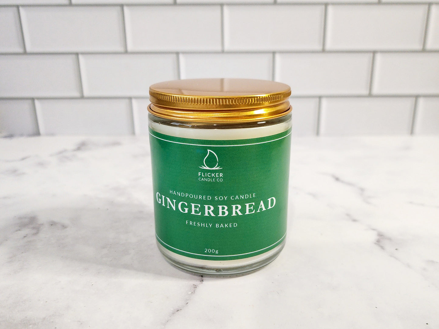 Gingerbread Candle