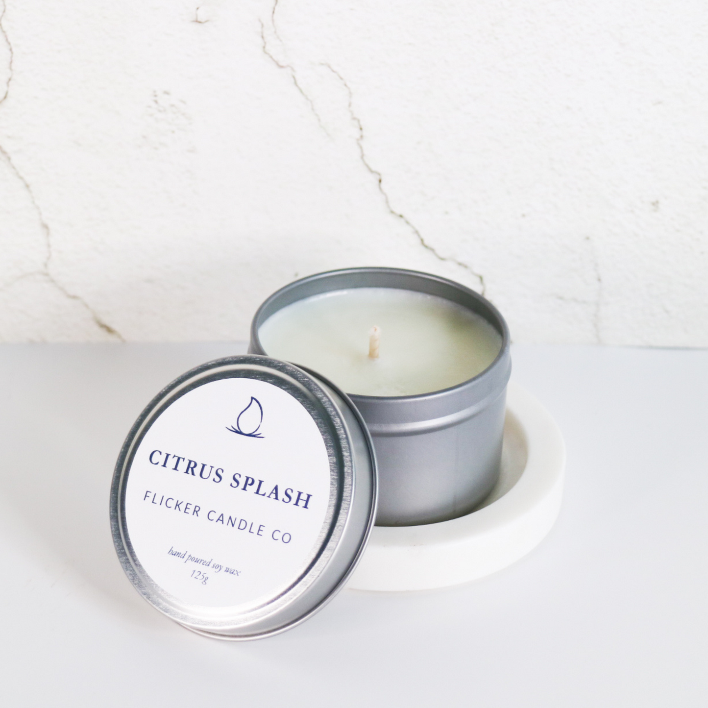 Citrus Splash Tin Candle